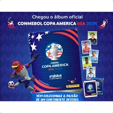 Kit 300 Figurinhas Do Álbum Copa América 2024 - 60 Envelopes Figurinhas Do Álbum Copa América Usa 2024 Personagem Futebol Foto mini  3