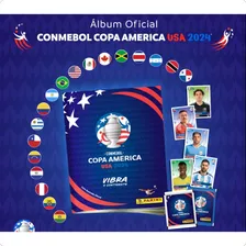 Kit 300 Figurinhas Do Álbum Copa América 2024 - 60 Envelopes Figurinhas Do Álbum Copa América Usa 2024 Personagem Futebol Foto mini  2