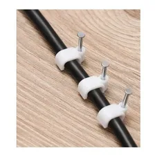 Kit 3000 Unid. Miguelão 6mm Fixa Fio Retangular Prego Aço Foto mini  2