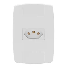 Kit 35 Tomada Elétrica Universal Branca Completa 10a Lev Cor Sem-informacao Foto mini 1