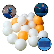 Kit 36 Bolinhas Para Jogar Tênis Mesa Bolinhas De Ping Pong Jogo Atacado Atmas Foto  mini 1