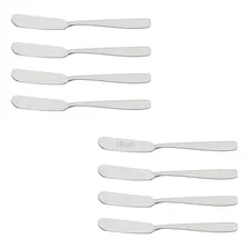 Kit 36 Espátulas Geleia Manteiga Patê Pão Inox Tramontina Cor Aço Inox Foto  mini 1