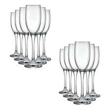 Kit 36 Taças Barone Champanhe Vidro Cristalino 190ml Nadir Cor Transparente Foto mini 1