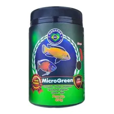 Kit 3un Ração Para Peixes Africanos Microgreen 454g Maramar Foto mini  2