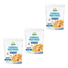 Kit 3x Cereal Matinal Integral 200g Sabor Tradicional Foto mini 1