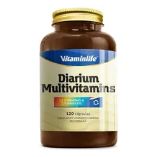 Kit 3x Diarium Multivitamínico 120 Cápsulas Vitaminlife Sabor Sem Sabor Foto mini  2