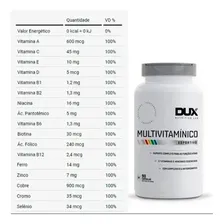 Kit 3x Multivitaminico 90 Cápsulas Vitaminas - Dux Nutrition Sabor Sem Sabor Foto mini 3