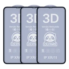 Kit 3x Películas Vidro 3d Compatível iPhone XR / iPhone 11 Foto  mini 1