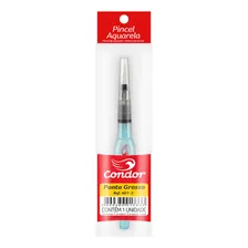 Kit 3x Pincel Aquarela Condor Ref. 401-1/2/3 Sintético Cerdas Branco Foto mini  3