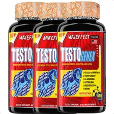 Kit 3x Pre Hormonal Testagen Clone Pharma 60 Tabletes Usa Sabor Sem Sabor Foto mini 1