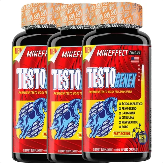 Kit 3x Pre Hormonal Testagen Clone Pharma 60 Tabletes Usa Sabor Sem Sabor Foto 1