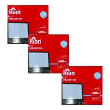 Kit 3x Refletor Kian 400w 6500k Branco Frio Bivolt Ip65 Foto mini 1
