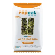 Kit 3x: Snack De Alga Marinha Tradicional Repeat 5g Foto mini 1