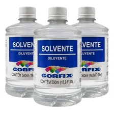 Kit 3x Solvente 500ml Corfix Foto  mini 1