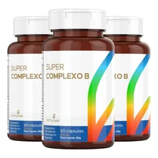 Kit 3x Super Complexo B 60 Cápsulas - Natulha Foto  mini 1