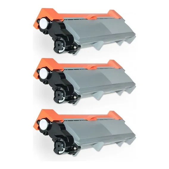 Kit 3x Toner CompatÃvel Para Brother Tn2340-2370-660 L2740dw Tinta Preto Foto 1