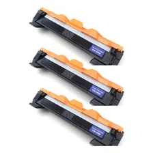 Kit 3x Toner Tn1060 P/ Hl-1202 Hl1202 Hl1210w 1210w Tinta Preto Foto mini 4