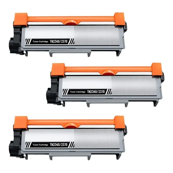 Kit 3x Toner Tn660 P/ Dcp-l2540 Dcp-l2540dw 2540dw 2540 Tinta Preto Foto 1