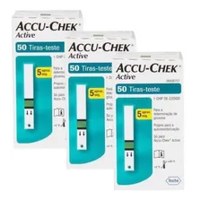 Kit 3x50 Accu-chek Active 150 Tiras Reagentes Foto mini  2