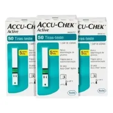 Kit 3x50 Accu-chek Active 150 Tiras Reagentes Foto mini  3
