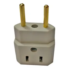 Kit 4 Adapatador T De Tomada + 4 Adaptador Saida 3p Para 2p 110V/220V Foto mini 3