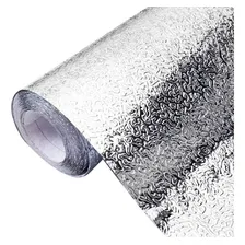 Kit 4 Adesivos P/ Parede Aluminio 40cmx5m Foto  mini 1