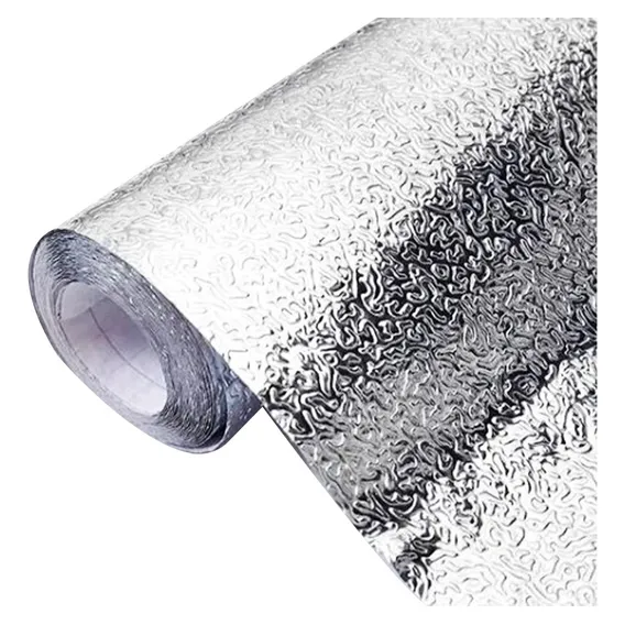 Kit 4 Adesivos P/ Parede Aluminio 40cmx5m Foto 1