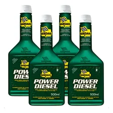 Kit 4 Aditivo De Combustível Bardahl Power Diesel Limpa Bico Foto  mini 1