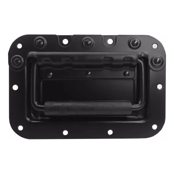 Kit 4 Alça Embutida Retratil Para Case Com Bandeja Black Foto 1