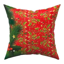 Kit 4 Almofadas Cheias Natal Fim De Ano 45 X 45cm Com Refil Foto mini  3
