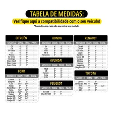 Kit 4 Alto Auto Falante Gol G2 G3 G4 6 Pol. + 5x7 Cor B3x60x+b3x57x Foto mini 4