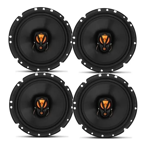 Kit 4 Alto Falantes 6 Polegada Jbl Selenium Triaxial 200wrms Foto 1