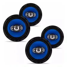 Kit 4 Alto Falantes Fiat Siena 6 Pol 220w Rms Cor Azul Foto mini  2