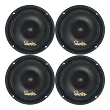 Kit 4 Alto Falantes Snake Pro 6 Pol 4 Ohms Esv 260w Rms Cada Cor Preto Foto mini 1