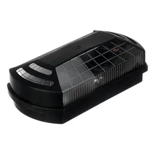 Kit 4 Arandelas Externa Interna Parede E-27 Prisma Luminária Estrutura Preto 110v/220v Foto mini  2