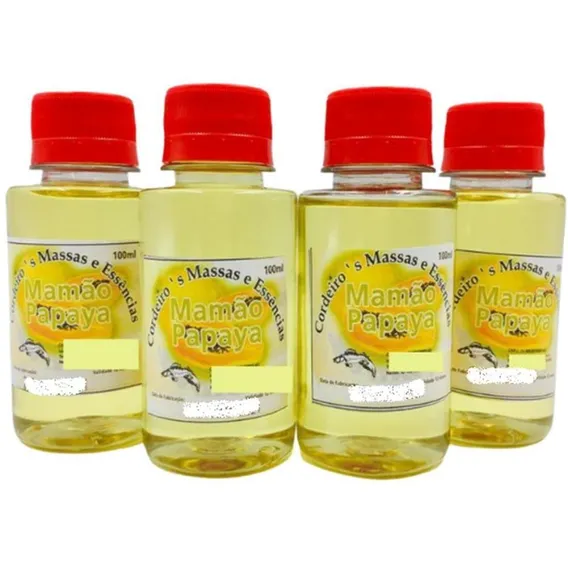 Kit 4 Atrativo Essência Pesca Mamão Isca Tambaqui Tilapia Foto 1