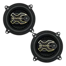 Kit 4 Auto Falante Bravox 5 200w Sandero Logan Duster Oroch Cor Preto Foto mini  3
