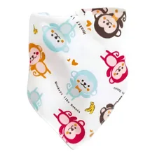 Kit 4 Babador Bandana BebĂȘ Forro Duplo Premium Foto mini 1