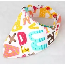 Kit 4 Babador Bandana BebĂȘ Forro Duplo Premium Foto mini 4