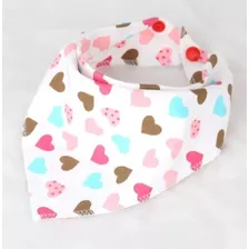 Kit 4 Babador Bandana BebĂȘ Forro Duplo Premium Foto mini 3