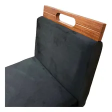 Kit 4 Banquetas Altas Em Madeira Maciça Florença Foto mini  3