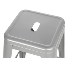 Kit 4 Banquetas Altas Iron Tolix 76 Cm Prata Bancada Cozinha Foto mini 4