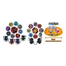 Kit 4 Beyblade Burst + 4 Beyblade Metal Led + Arena Beyblade Foto  mini 1