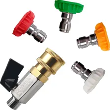 Kit 4 Bicos Coloridos Engate Rápido CompatÃvel Tekna Hlx200v Foto mini 1