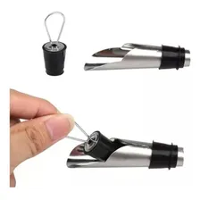 Kit 4 Bicos Dosador Tampa Vinho Inox - Class Home Foto mini  3