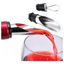 Kit 4 Bicos Dosador Tampa Vinho Inox - Class Home Foto mini  2