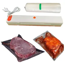 Kit 4 Bobinas Gofrada Para Seladora À Vácuo Rolos 28cm/5m Cor Transparente Foto mini 4