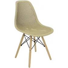 Kit 4 Cadeiras Charles Eames Colmeia Eiffel Base Madeira Foto mini 1