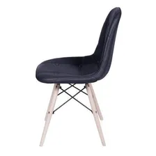 Kit 4 Cadeiras Eames Eifeel Botone Or Design Foto mini 4