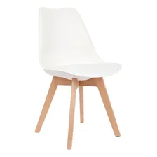 Kit 4 Cadeiras Eames Tulipa Branca Foto mini  2